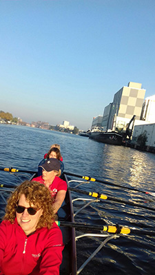 Roeien op de zaan