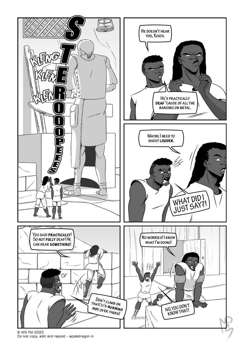 Short Comic; Gaia – Page 08