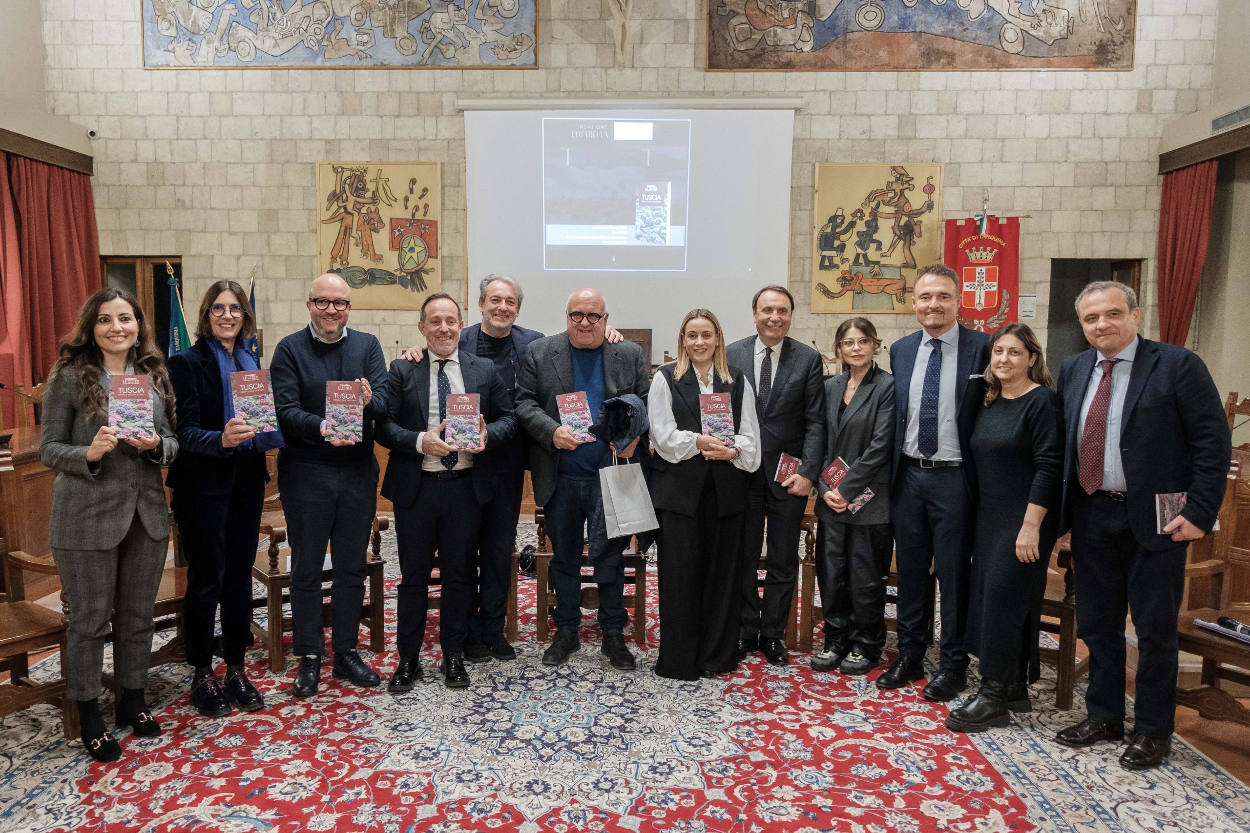 Presentata a Tarquinia la Guida di Repubblica “Tuscia Parchi e Ville da sogno”