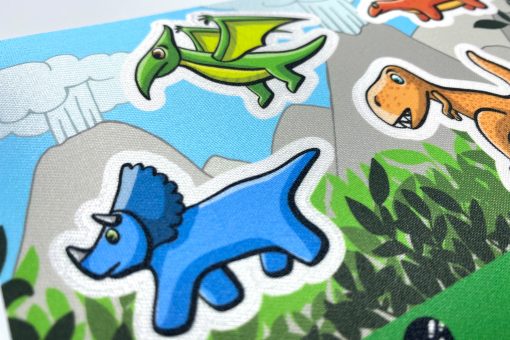 1-2-Go! schoenstickers - Dino's