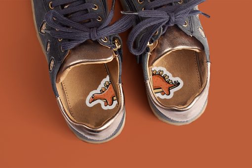1-2-Go! schoenstickers - Dino's