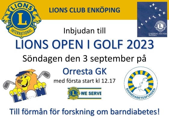 Lions Open i golf 2023