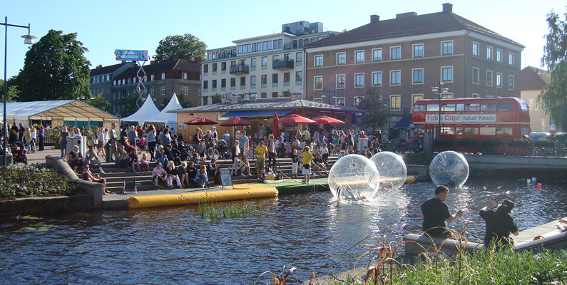 Varje år, i juni månad, anordnar Alingsås kommun en potatisfestival. Nästan alla alingsåsare tar sig in till centrala stan och åker karuseller, dricker och äter gott och strosar omkring bland stånden. Potatisfestivalen bjuder även på en hel del uppträdanden, och det hör inte till ovanligheterna att artister med ursprung från Alingsås deltar, exempelvis Lotta Engberg.