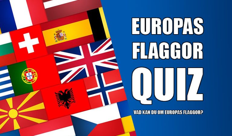Quiz: Vad kan du om Europas flaggor?