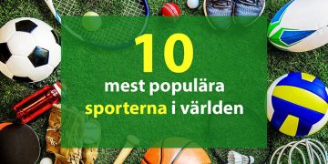 10 mest populära sporterna i världen!