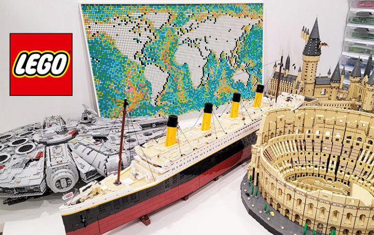 10 största LEGO-byggsatserna någonsin!
