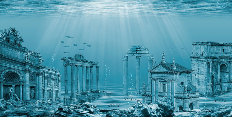 Sanningen om Atlantis får vi sannolikt aldrig några större klartecken kring…