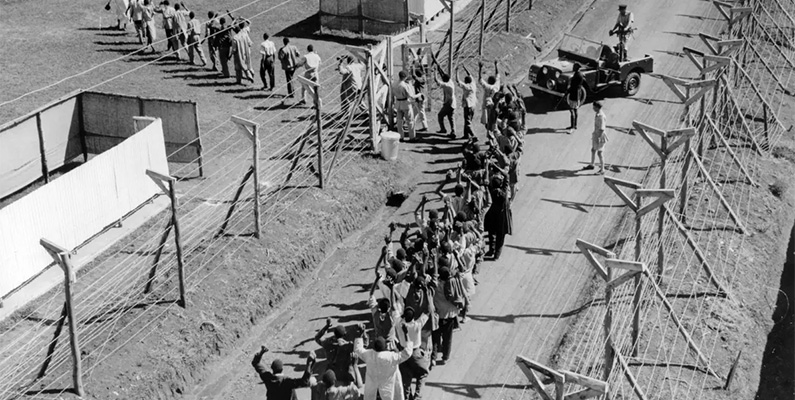 Brittiska kolonialregeringen reste koncentrationsläger i landet under Mau Mau-upproret under 1950-talet.