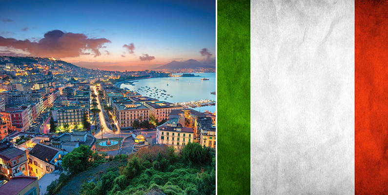 10 farligaste städerna i Europa: plats 7) Naples, Italien.