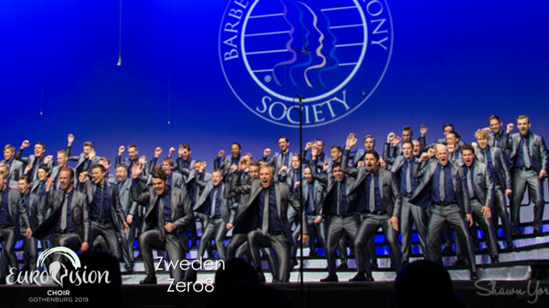 Eurovision Choir 2019: Zero8 uit Zweden.