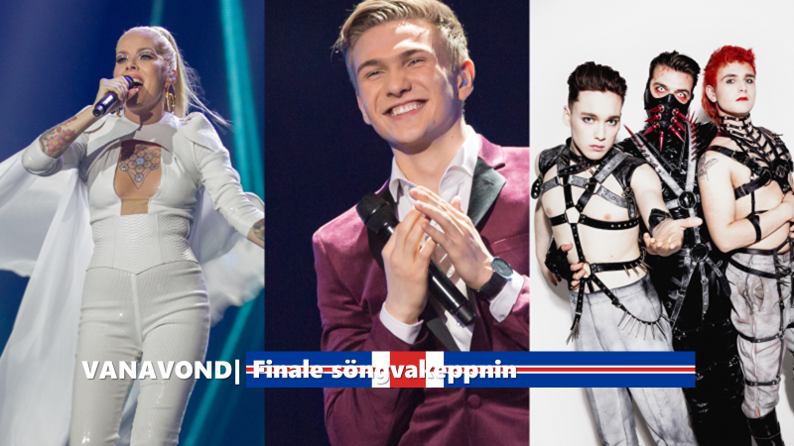 Vanavond| Finale Söngvakeppnin in IJsland.