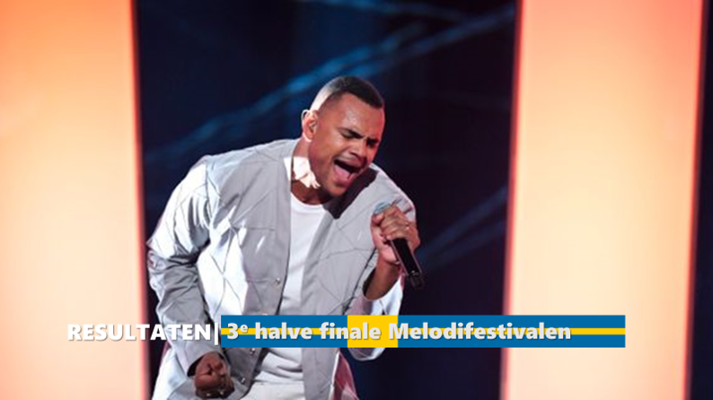 Zweden| Resultaten derde halve finale Melodifestivalen.