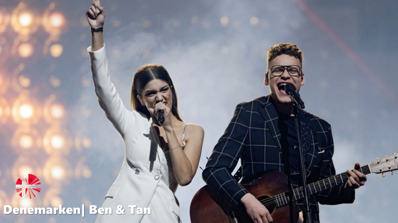 12 punten voor Ben & Tan uit Denemarken.