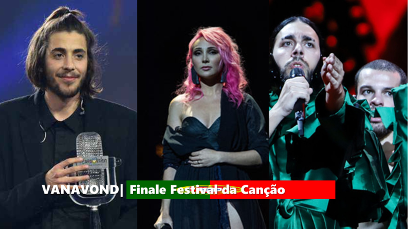 Vanavond| Finale Festival da Canção in Portugal.