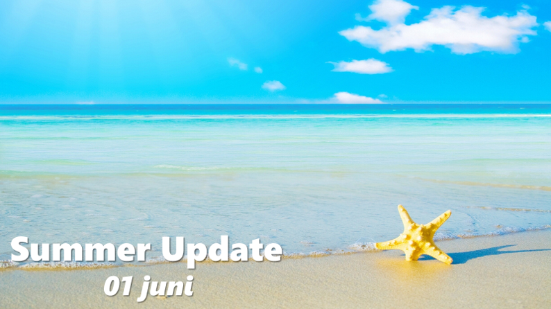 Summer Update| 01 juni 2020.