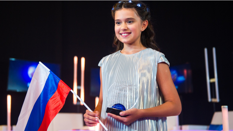 Sofia Feskova voor Rusland naar junior Eurovisiesongfestival.