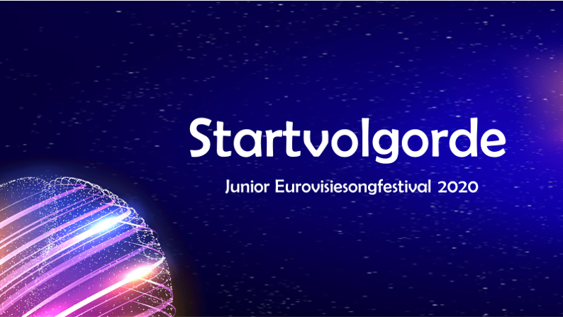 Junior LIVE| Startvolgorde is bekend!