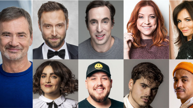 Deze personen presenteren Melodifestivalen 2021.