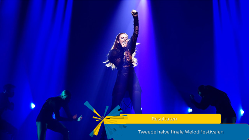 Zweden| Resultaten tweede halve finale Melodifestivalen.