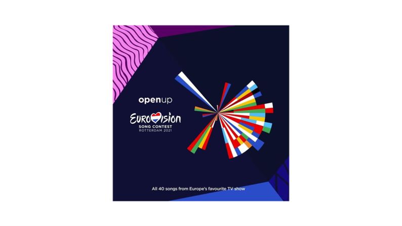 Officiële CD Eurovisiesongfestival 2021 uit op 23 april.