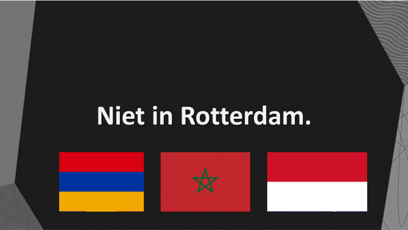 Niet in Rotterdam 2| Armenië, Marokko en Monaco.