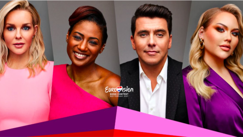 Dit zijn de presentatoren van het Eurovisiesongfestival 2021.