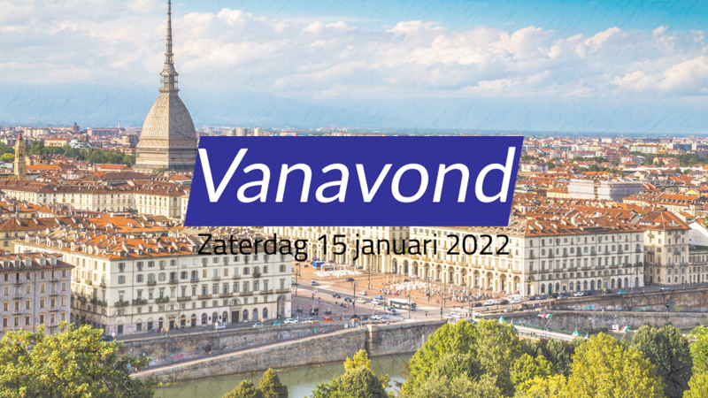 Vanavond| 15 januari 2022.