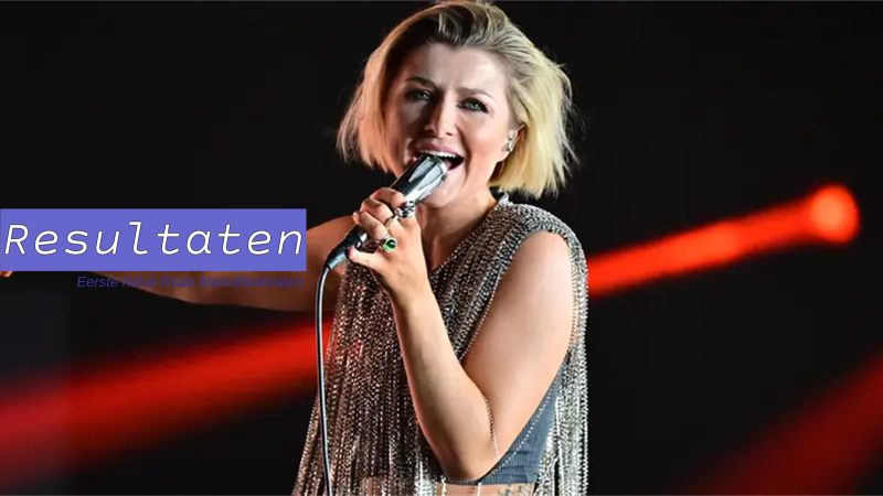 🇸🇪 Resultaten eerste halve finale Melodifestivalen 2022.
