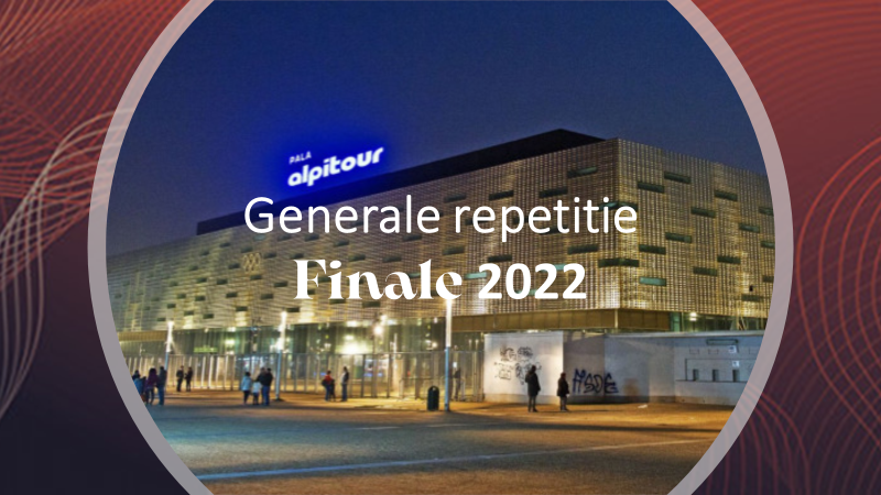 Turijn LIVE| Generale repetitie finale.