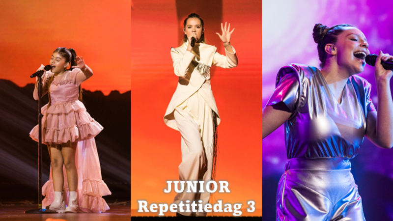 Junior LIVE| Tweede repetitie van Albanië, Oekraïne en Malta.