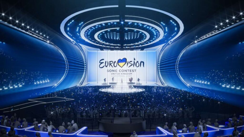 Dit is het podium voor het Eurovisiesongfestival 2023!