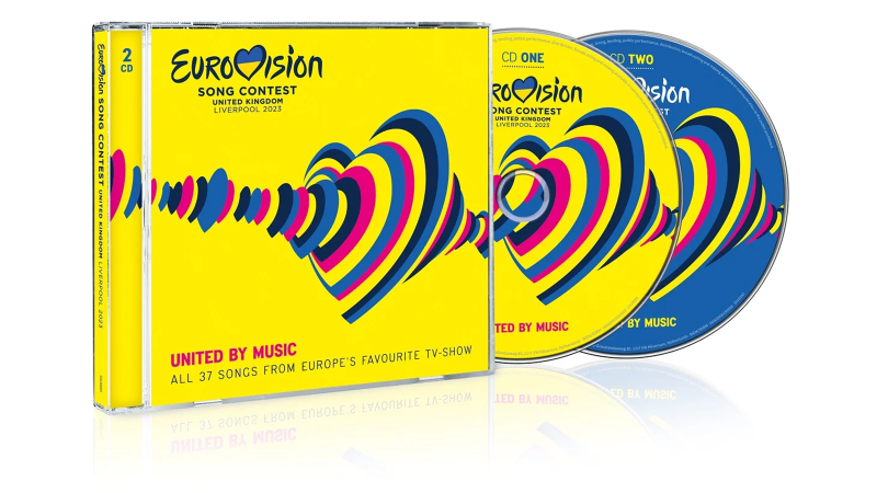 Vanaf vandaag is de CD van het Eurovisiesongfestival te koop!