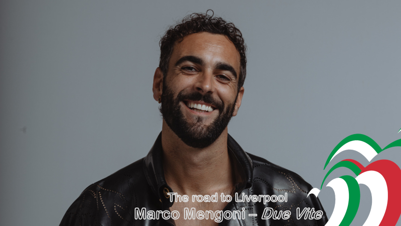 The Road to Liverpool 32| Marco Mengoni uit Italië.