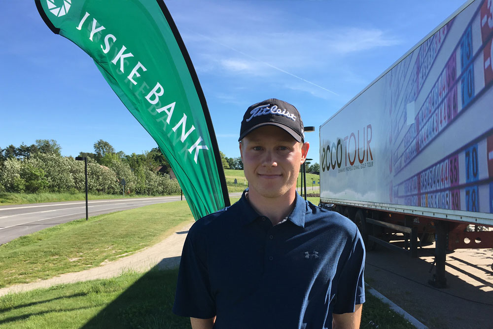 Dansk amatør fører ECCO Tour efter vanvidsrunde – MØM på tredjepladsen -  19hul.dk - golf