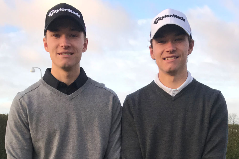 Højgaard-tvillingerne tager hul på pro-karrieren - 19hul.dk - golf