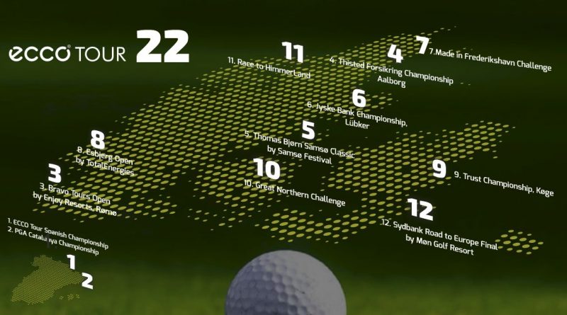 ECCO Tour kalenderen 2022 fuldendes med Møn og Great Northern - 19hul.dk -  golf