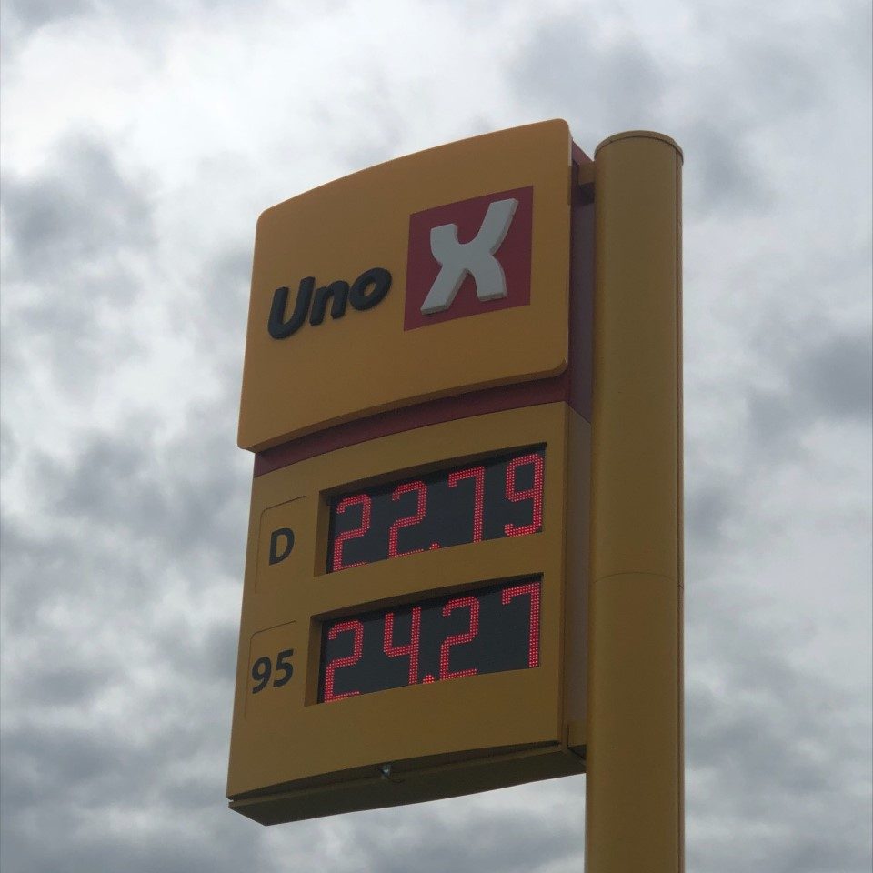 Pris på drivstoff