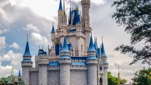 Disneys slott på Disneyland
