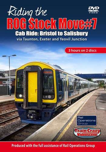 Riding the ROG Stock Move No. 7 - Cab Ride: Bristol to Salisbury (2 DVDs)