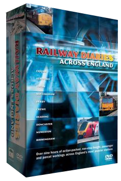 Railway Diaries Across England (3 DVDs)
