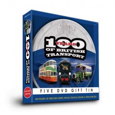 100 Years of British Transport Gift Tin (5 DVDs)