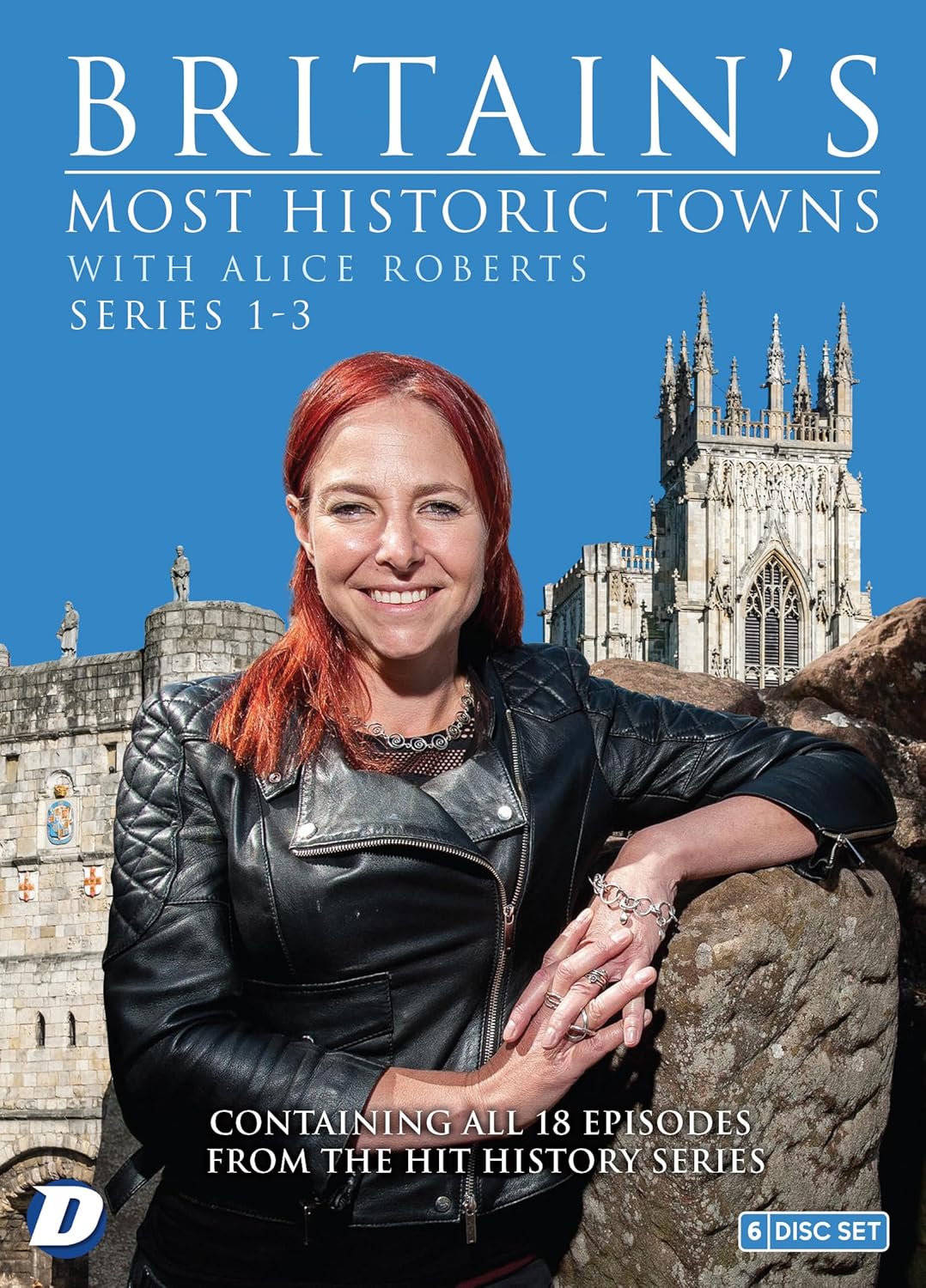 Britain's Most Historic Towns With Alice Roberts, Series 1-3 (6 discs Britain's Most Historic Towns With Alice Roberts, Series 1-3 (6 discs