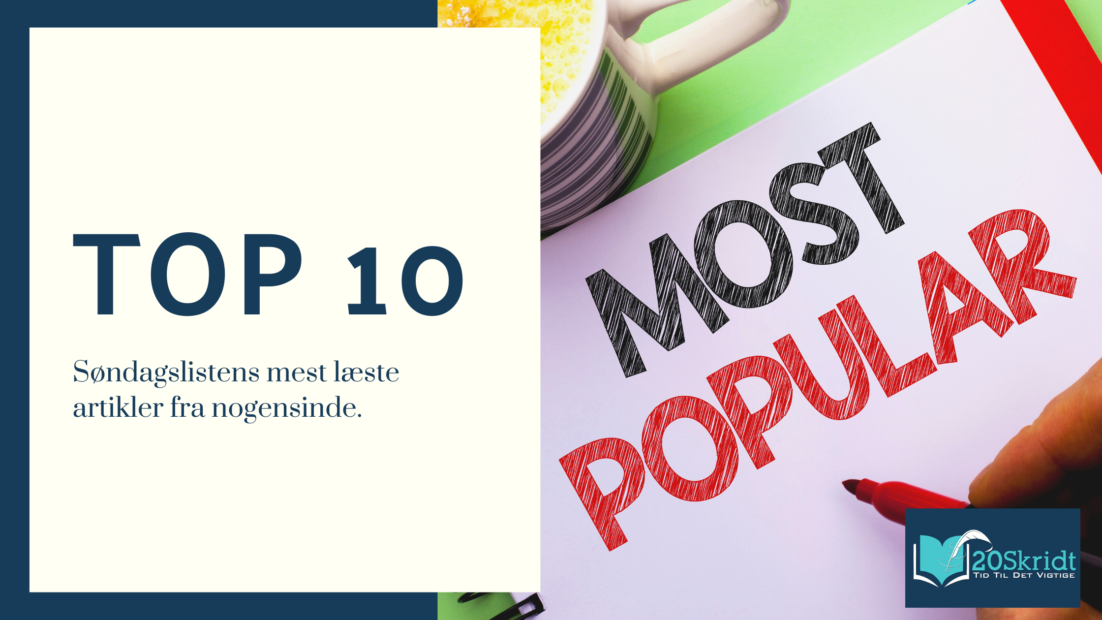 10 mest populære