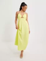 NLY Eve - Festklänningar - Lime - Day To Night Dress - Klänningar