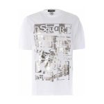 Dsquared2 - T-shirts - Vit - Herr - Storlek: 2Xl,S