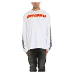 Just Cavalli - Långärmade t-shirts - Vit - Herr - Storlek: 2Xl,Xl,L,S