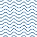 Tile Junkie Waves Transparent Blue