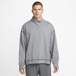 Tröja med ståkrage Nike Yoga för män - Svart