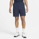 Tennisshorts NikeCourt Dri-FIT Advantage för män - Blå