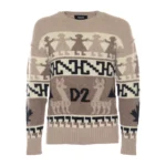 Dsquared2 Stickkläder Beige, Herr
